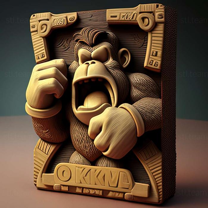 3D модель Donkey Kong Jrgame (STL)